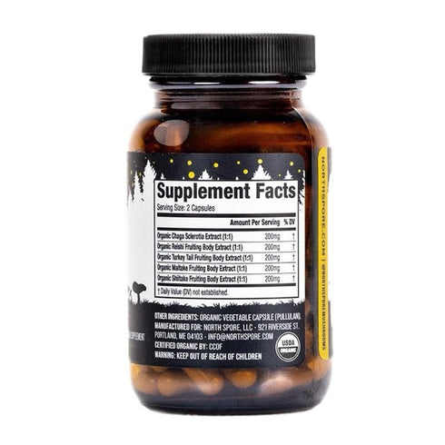 Organic ‘Immunity’ Mushroom Capsules